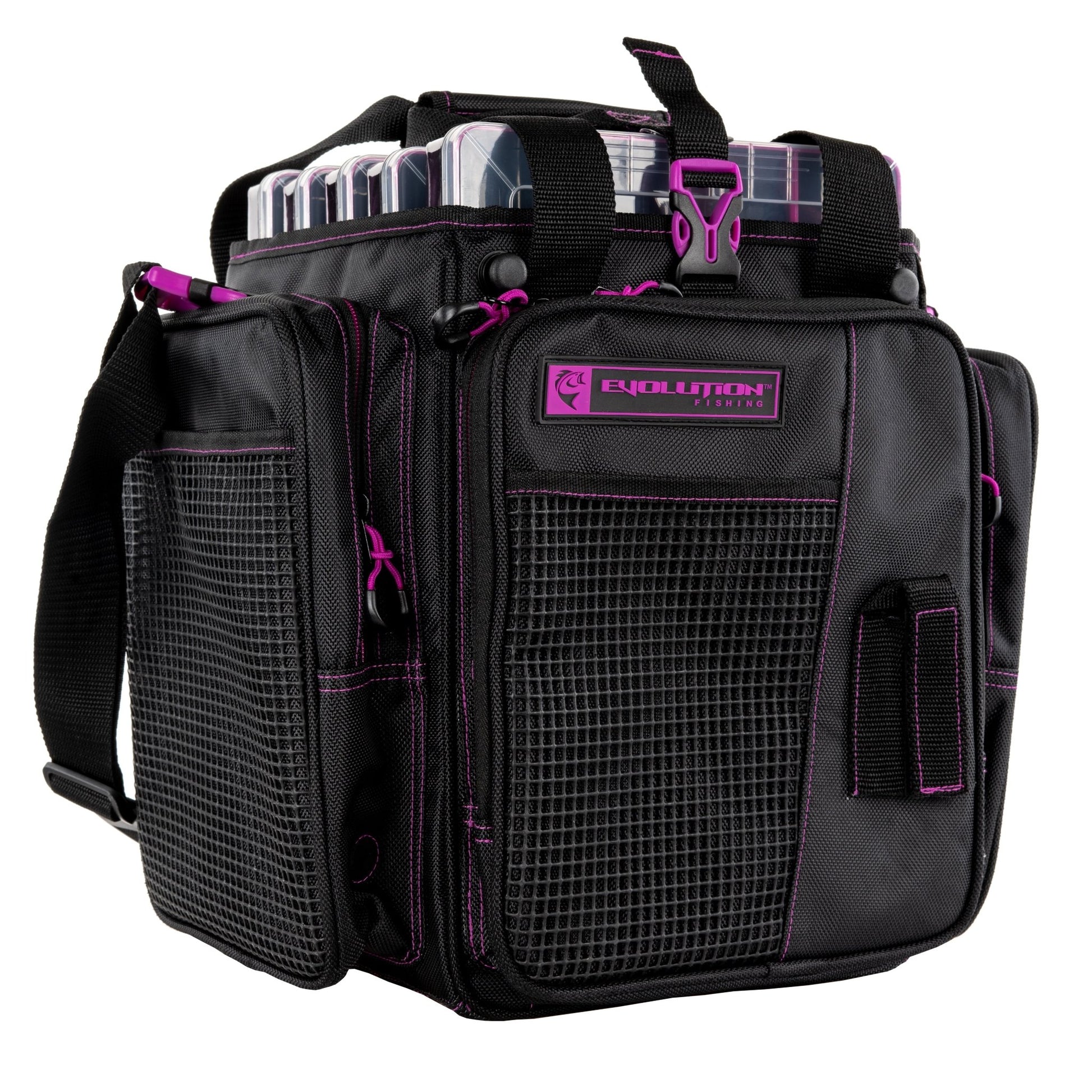 Evolution Outdoor Vertical 3700 Drift Series Tackle Bag Purple - Angler's Pro Tackle & Outdoors