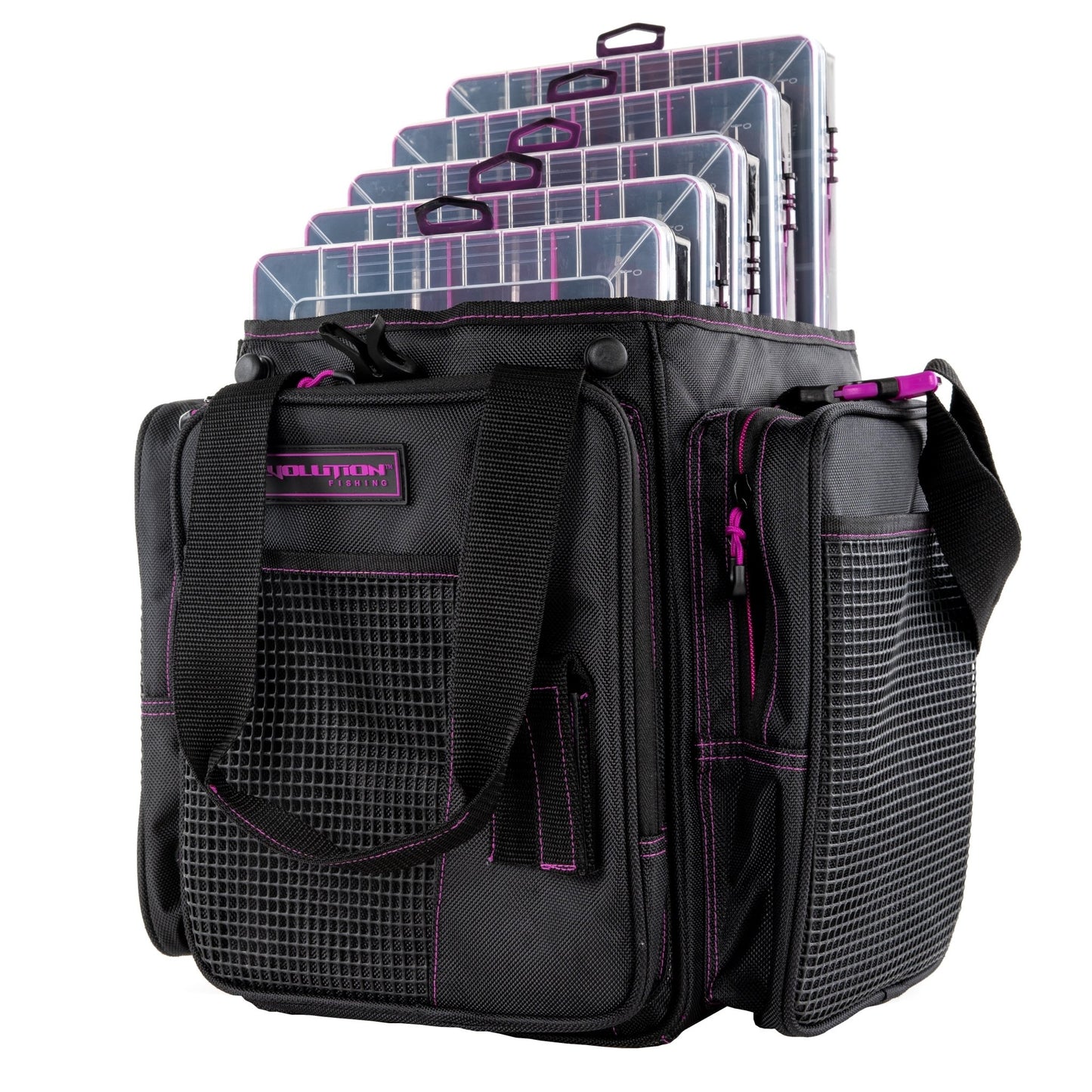 Evolution Outdoor Vertical 3700 Drift Series Tackle Bag Purple - Angler's Pro Tackle & Outdoors