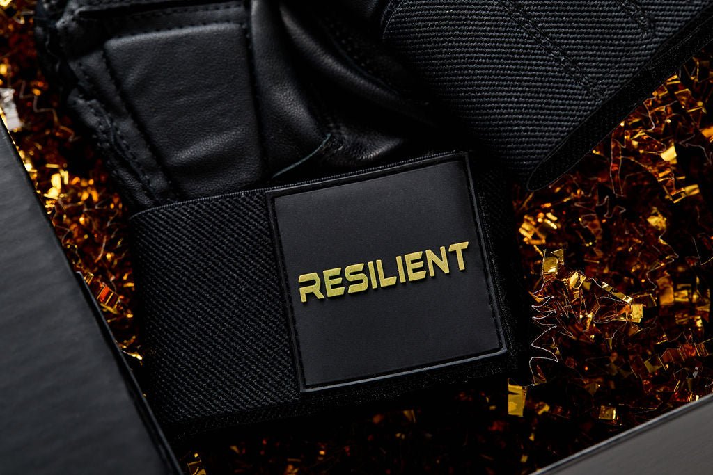Resilient SFBL Excalibur Fastpitch Batting gloves - Black and Gold