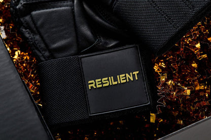 Resilient SFBL Excalibur Fastpitch Batting gloves - Black and Gold