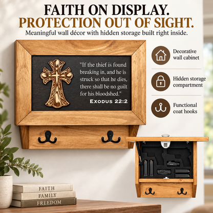 Bellewood Designs - Gun Cabinet Exodus 22:2