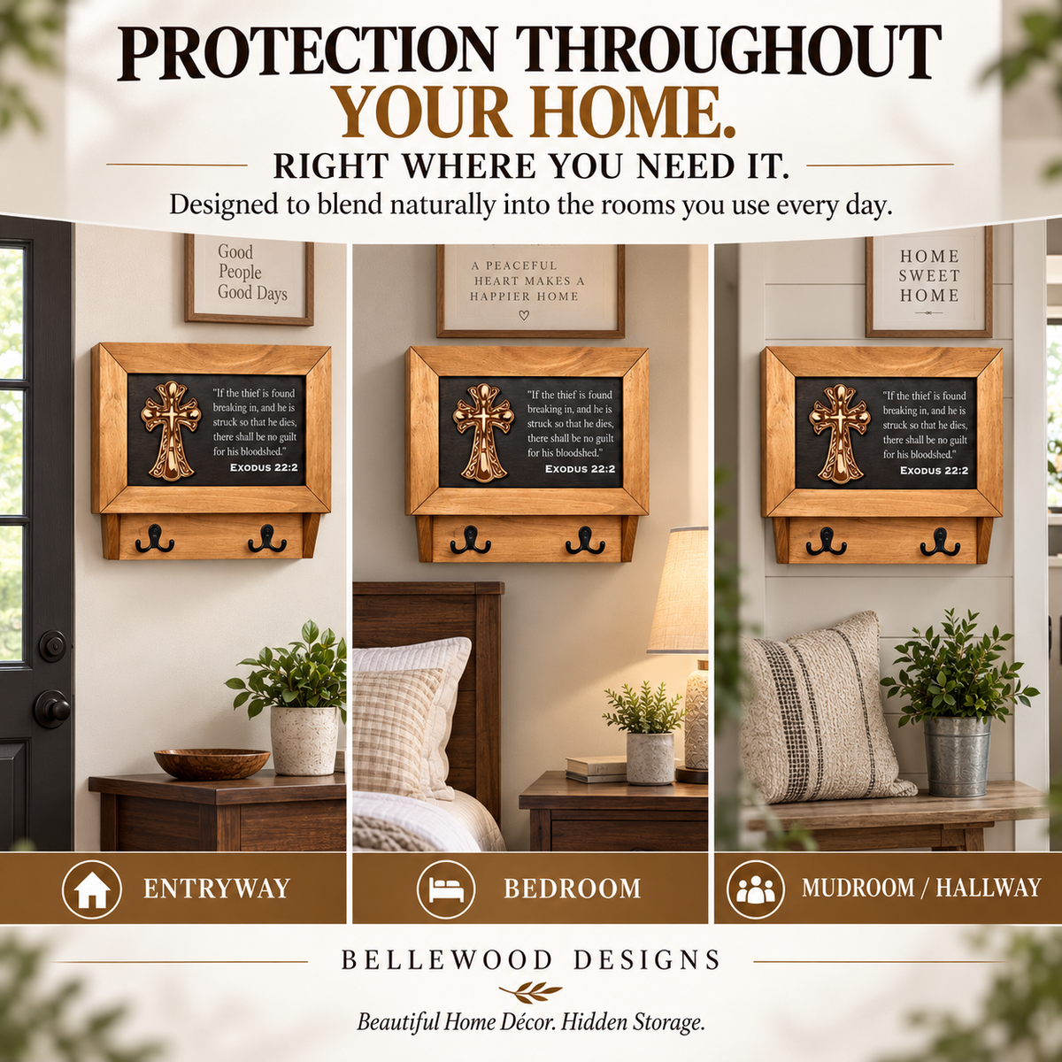 Bellewood Designs - Gun Cabinet Exodus 22:2