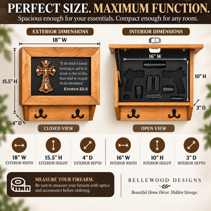 Bellewood Designs - Gun Cabinet Exodus 22:2