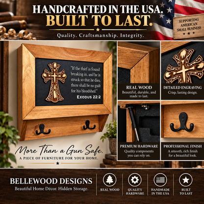 Bellewood Designs - Gun Cabinet Exodus 22:2
