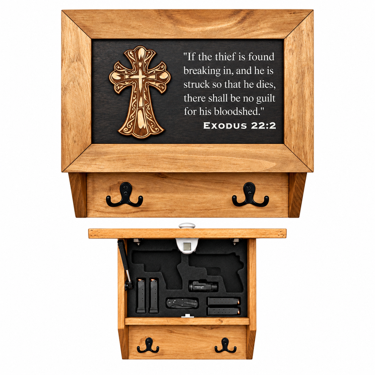 Bellewood Designs - Gun Cabinet Exodus 22:2