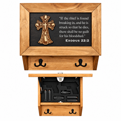 Bellewood Designs - Gun Cabinet Exodus 22:2