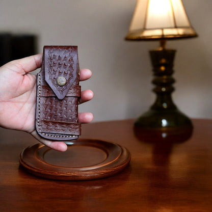 Exotic Wood Damascus Pocket Knife – Handmade & Sharp - Angler's Pro Tackle & Outdoors