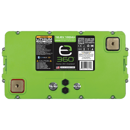 Expion360 12V 100Ah LiFePO4 Lithium Battery – Group 27, Bluetooth & Heated | Expion360 - Angler's Pro Tackle & Outdoors