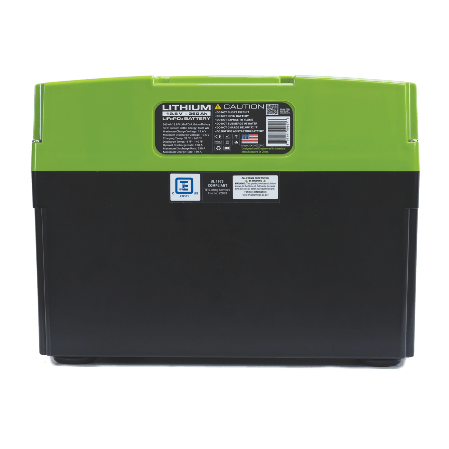 Expion360 12V 368Ah LiFePO4 Lithium Battery – EX1 | Expion360 - Angler's Pro Tackle & Outdoors