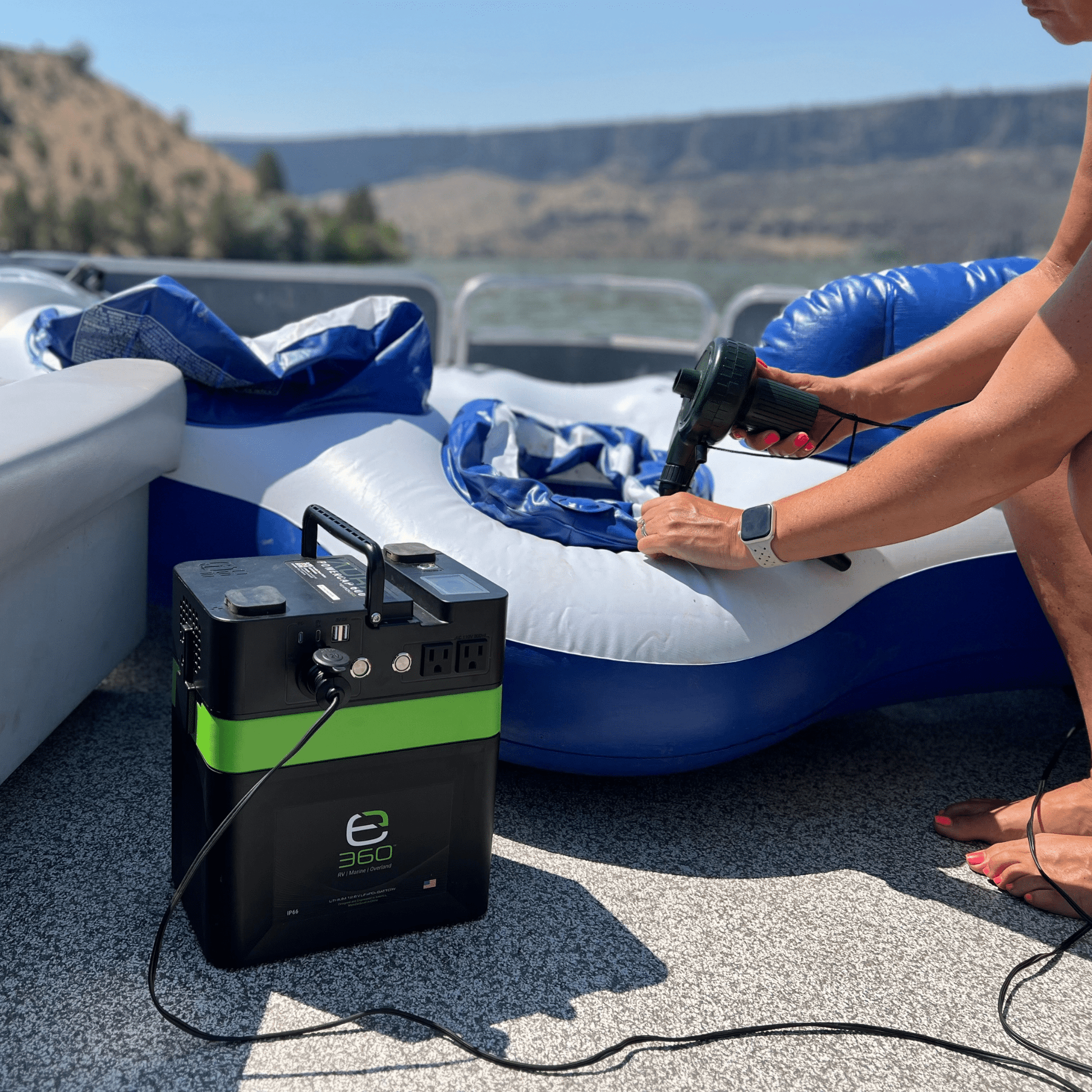 Expion360 60Ah AURA Powercap 600W Inverter Power System - Angler's Pro Tackle & Outdoors