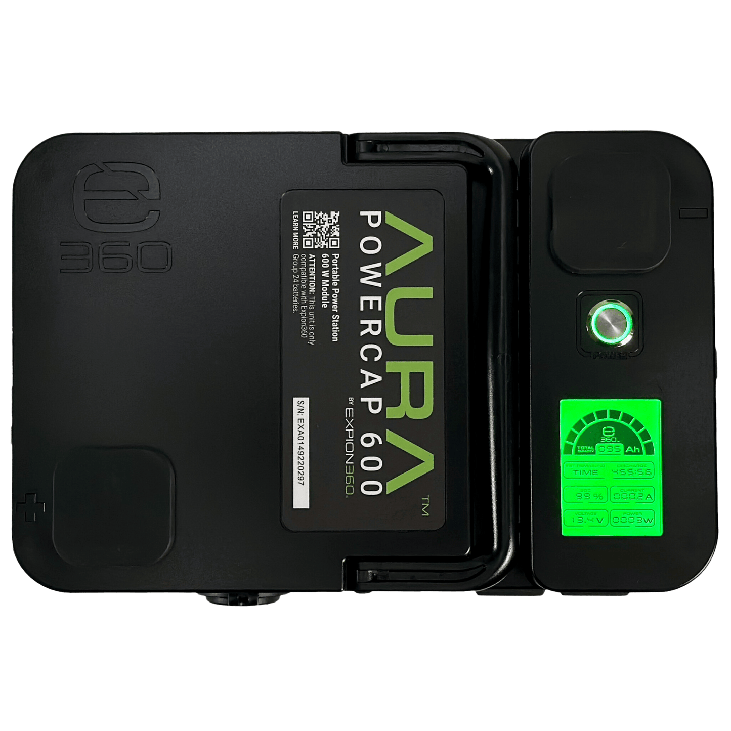 Expion360 60Ah AURA Powercap 600W Inverter Power System - Angler's Pro Tackle & Outdoors