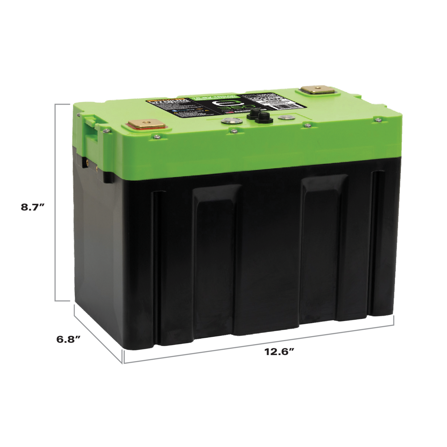 Expion360 12V 100Ah LiFePO4 Lithium Battery – Group 27, Bluetooth & Heated | Expion360