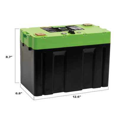 Expion360 12V 100Ah LiFePO4 Lithium Battery – Group 27, Bluetooth & Heated | Expion360
