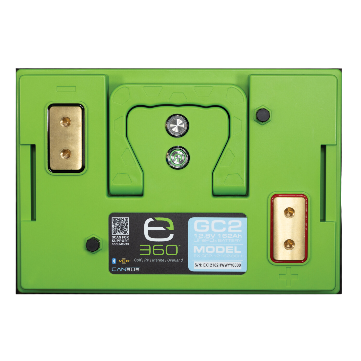Expion360 12V 162Ah LiFePO4 Lithium Battery – GC2, Bluetooth & Heated | Expion360