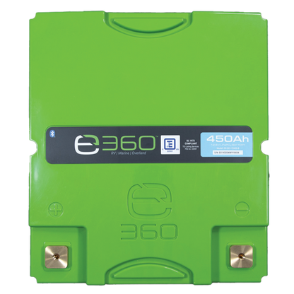 Expion360 12V 450Ah LiFePO4 Lithium Battery – EX1, Bluetooth | Expion360