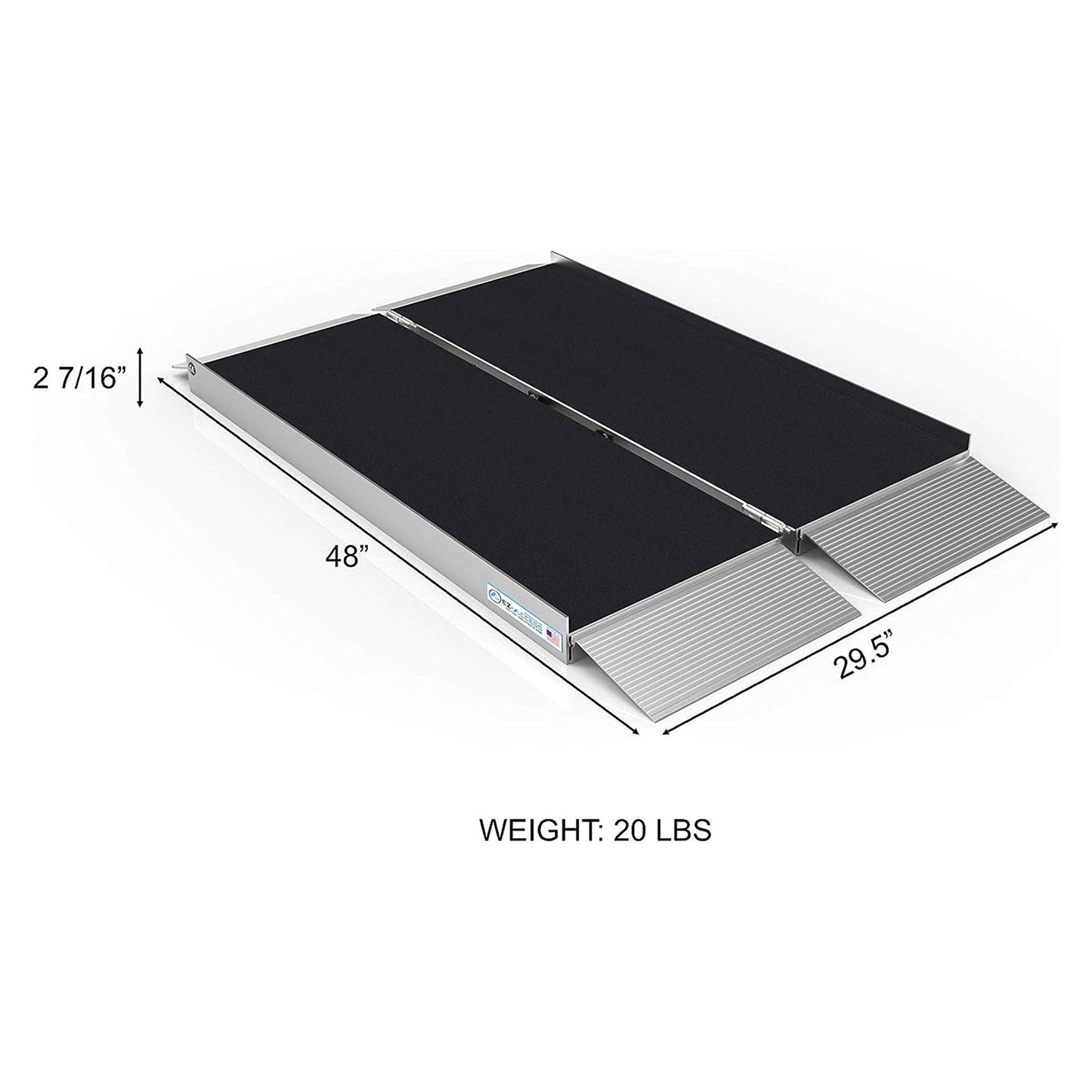 EZ - ACCESS 4 Foot Suitcase Singlefold Portable Ramp w/ Surface That Resists Slips - Angler's Pro Tackle & Outdoors