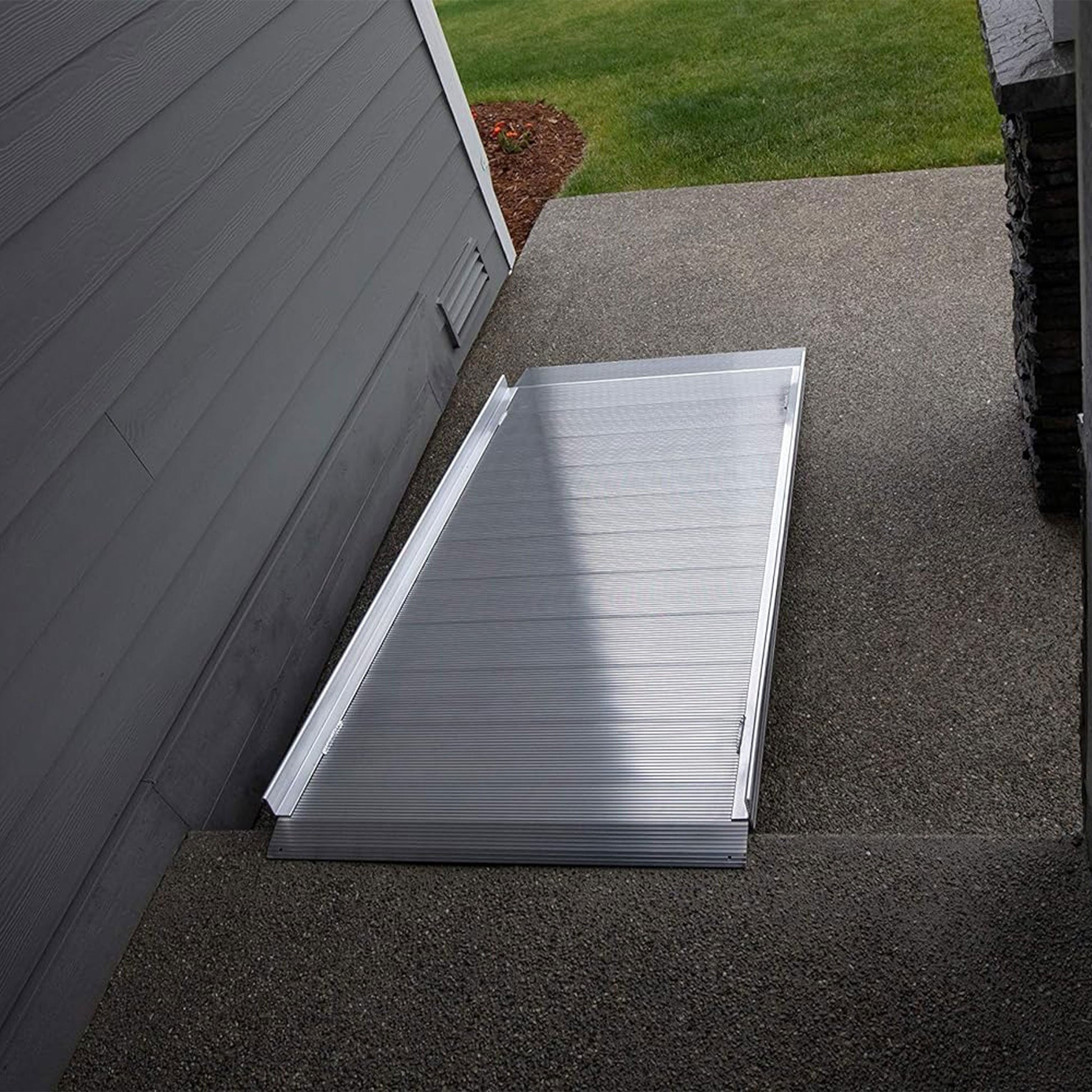 EZ - ACCESS GATEWAY 3G 8 Foot Solid Surface Aluminum Portable Wheelchair Ramp - Angler's Pro Tackle & Outdoors