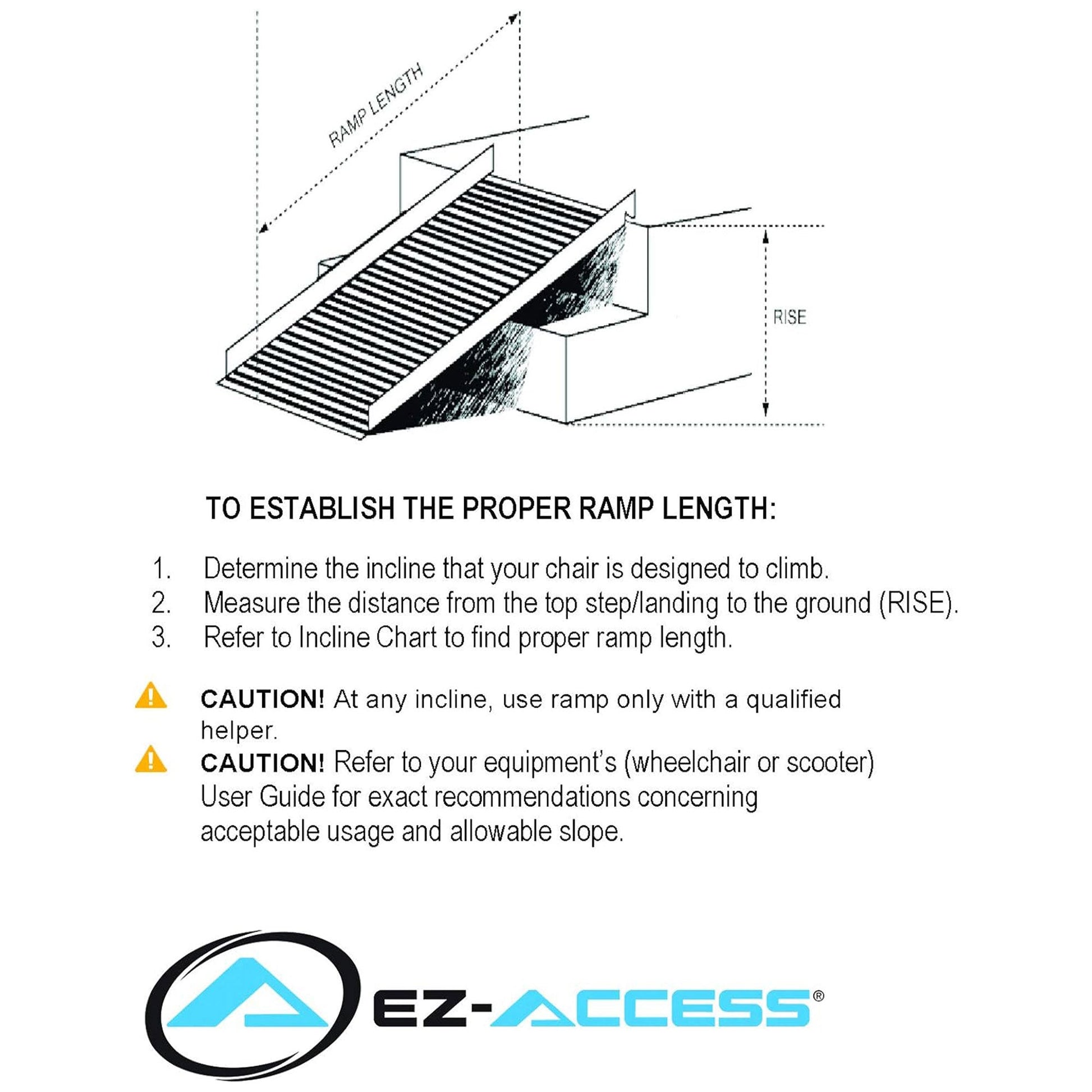 EZ - ACCESS GATEWAY 3G 9 Foot Solid Surface Aluminum Portable Wheelchair Ramp - Angler's Pro Tackle & Outdoors