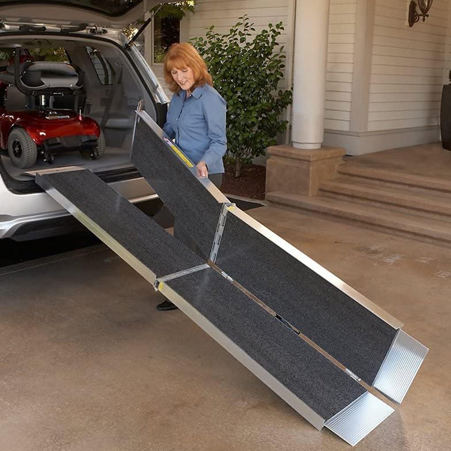 EZ - ACCESS SUITCASE 8 Foot Trifold Portable Ramp with Surface That Resists Slips - Angler's Pro Tackle & Outdoors