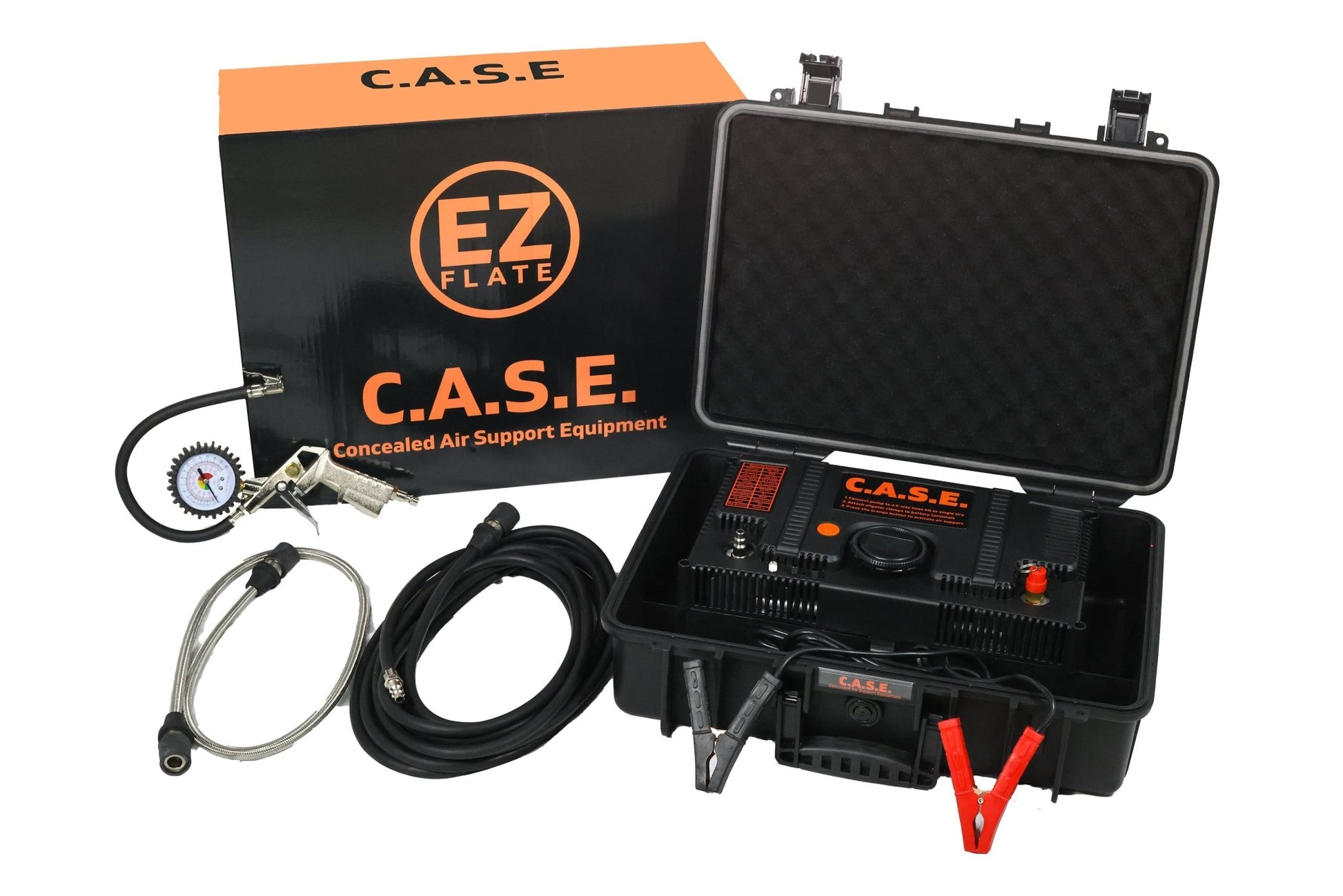 EZ FLATE C.A.S.E. - 10.6 CFM Portable Dual Air Compressor - Angler's Pro Tackle & Outdoors