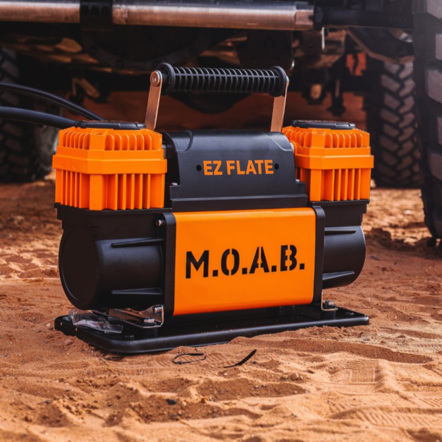 EZ FLATE M.O.A.B. - 10.6 CFM Portable Dual Air Compressor - Angler's Pro Tackle & Outdoors