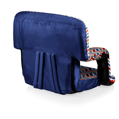 Picnic Time Ventura Portable Reclining Stadium Seat