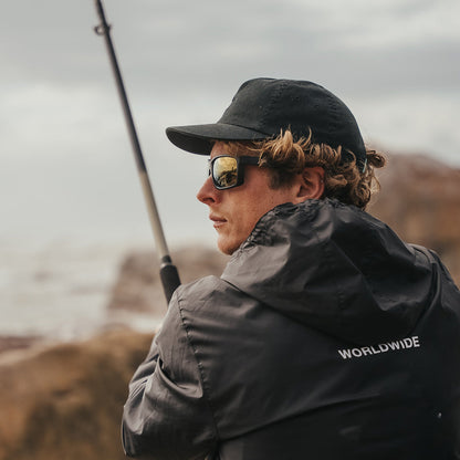 Detour Sunglasses Breach - Matte Black - 24K Gold Polarized ANSI Z87+