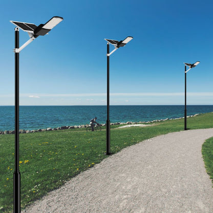 Langy Solar Lights 1400W solar street light with pole -30,000lumens