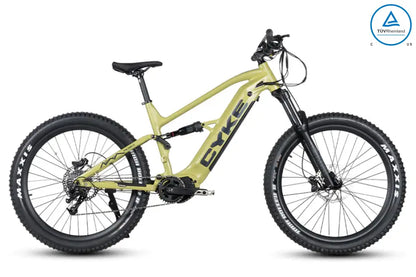 CYKE FALCON A FULL SUSPENSION EBIKE