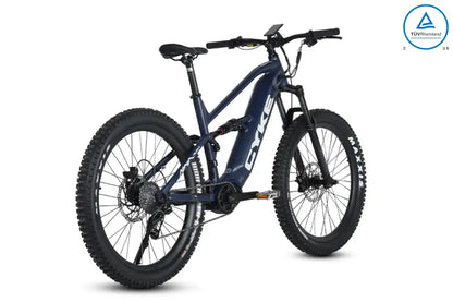 CYKE FALCON A FULL SUSPENSION EBIKE
