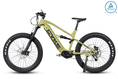 CYKE FALCON A FULL SUSPENSION EBIKE