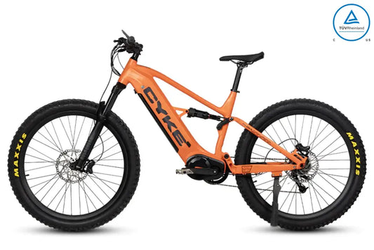CYKE FALCON S FULL SUSPENSION EBIKE