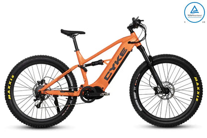 CYKE FALCON S FULL SUSPENSION EBIKE