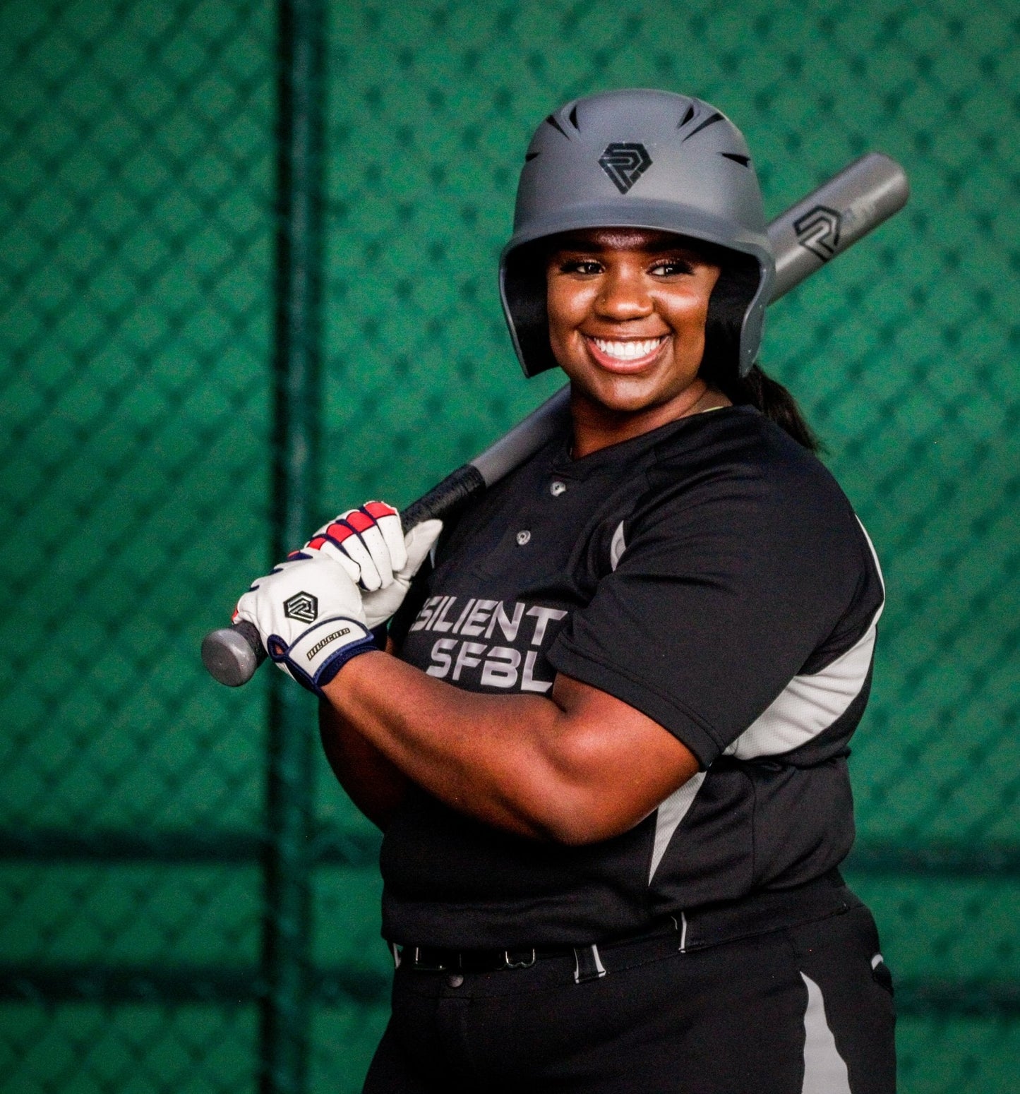 Resilient SFBL Fastpitch Softball Batting Gloves - Women