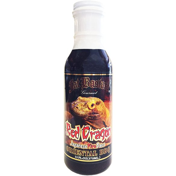 Fat Bastard Red Dragon Fire Oriental BBQ Sauce 12 oz. - Angler's Pro Tackle & Outdoors