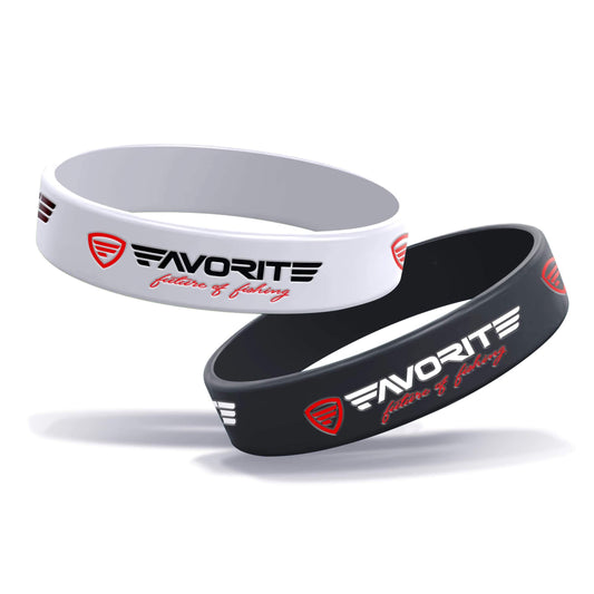 Favorite Fishing 2 color Silicone Bracelet