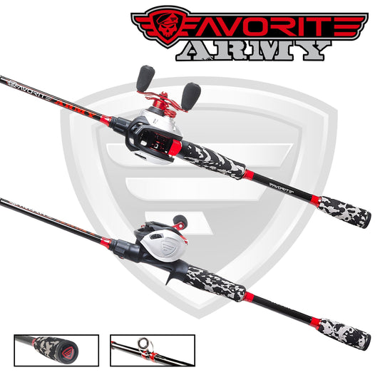 Favorite Fishing Army Casting Combo