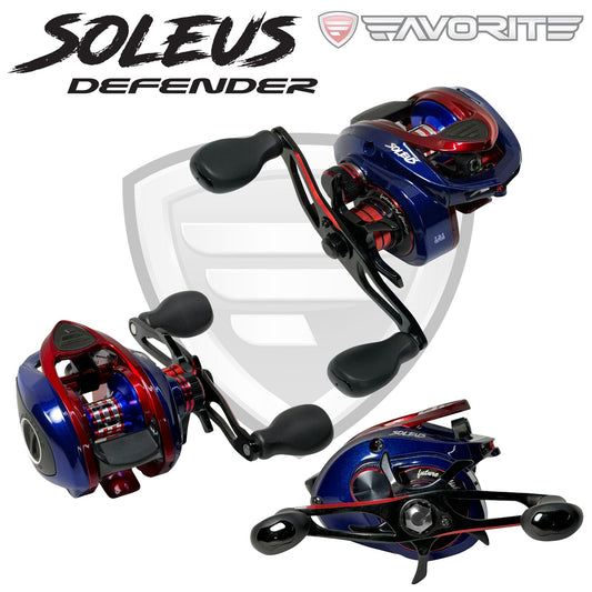 Favorite Defender Soleus Casting Reel - Angler's Pro Tackle & Outdoors