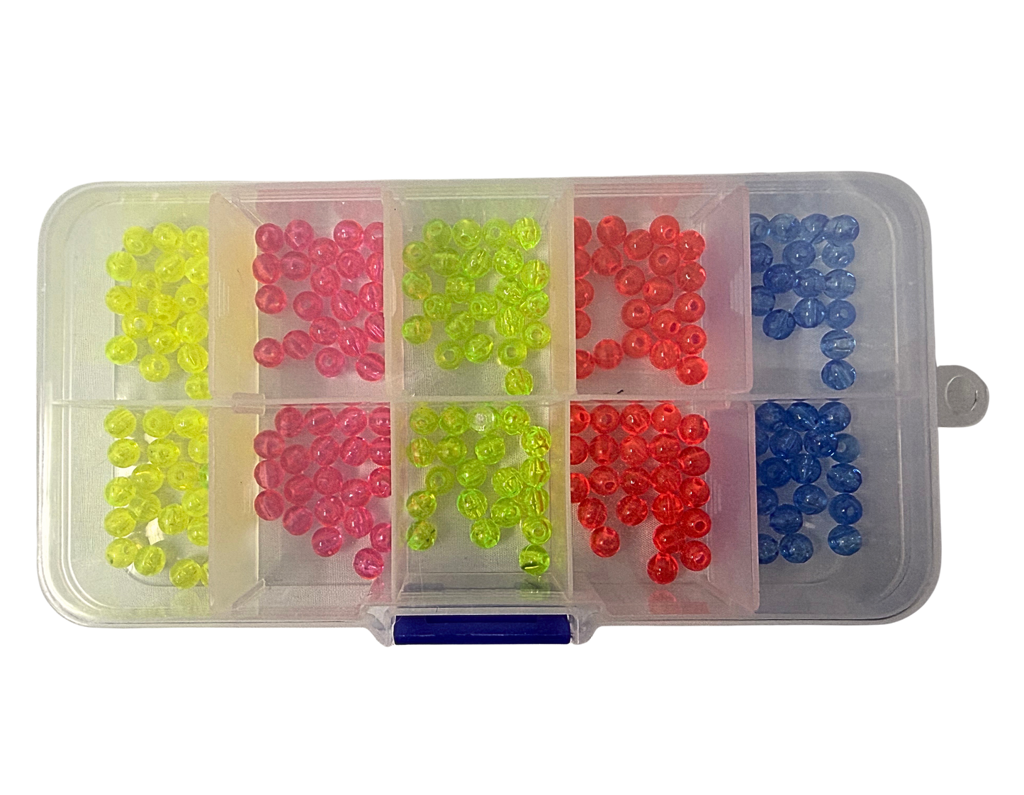 High Class Tackle 'NEW' 5mm CLEAR BEAD TACKLE BOX!!!