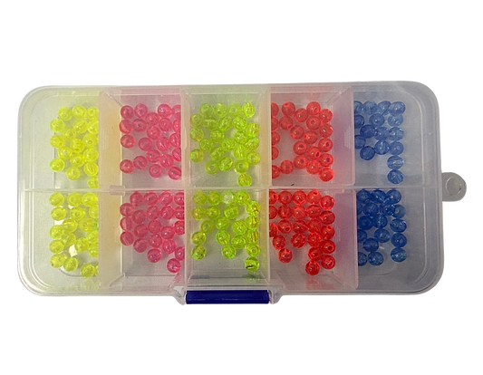 High Class Tackle 'NEW' 5mm CLEAR BEAD TACKLE BOX!!!