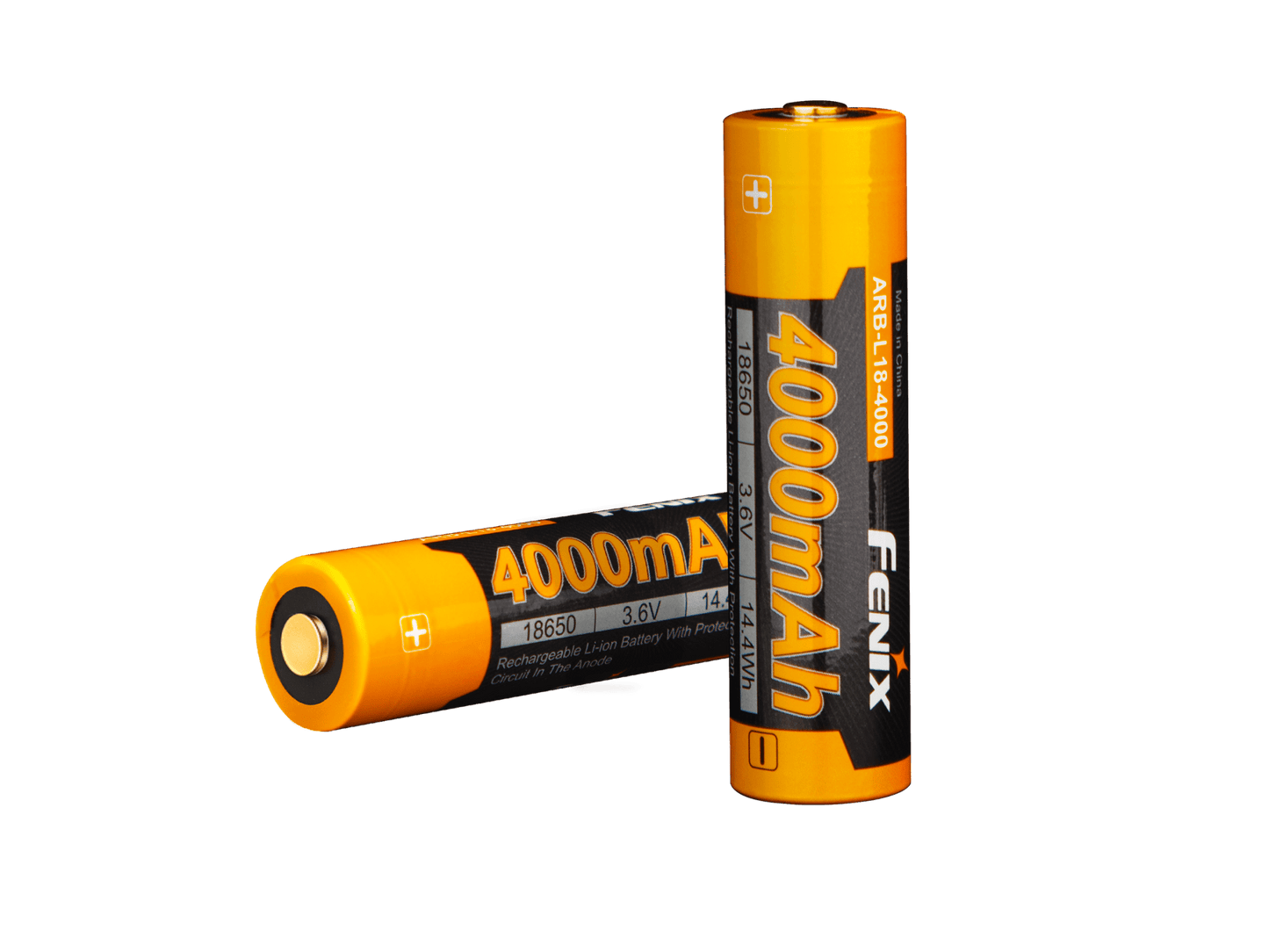 Fenix ARB - L18 - 4000 High - Capacity 18650 Battery - 4000mAh - Angler's Pro Tackle & Outdoors
