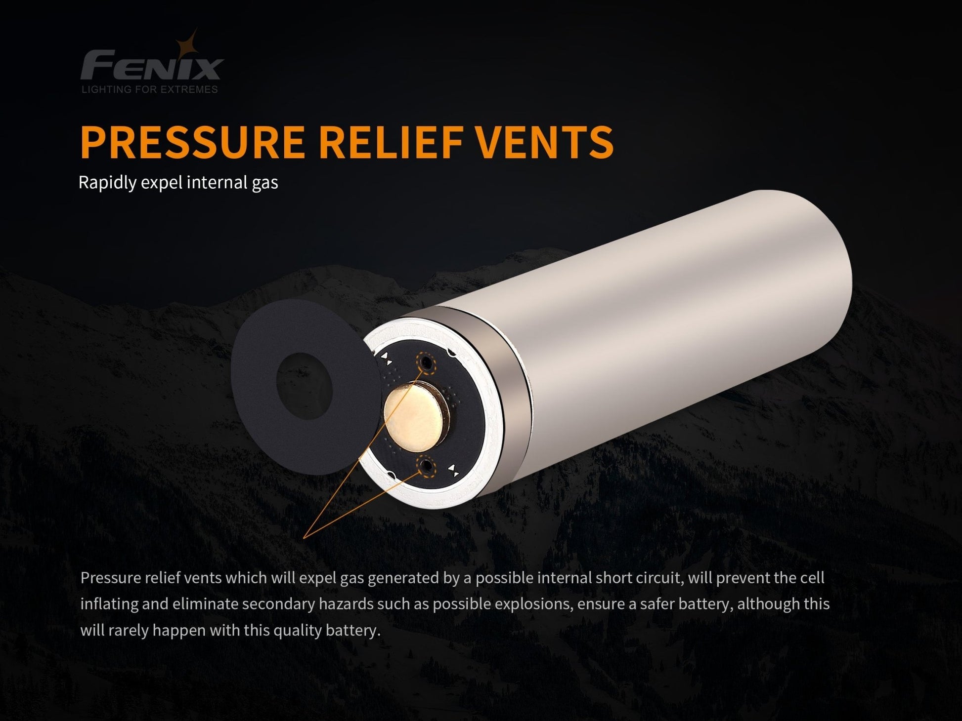 Fenix ARB - L21 - 5000 V2 Rechargeable 21700 Rechargeable Battery - Angler's Pro Tackle & Outdoors