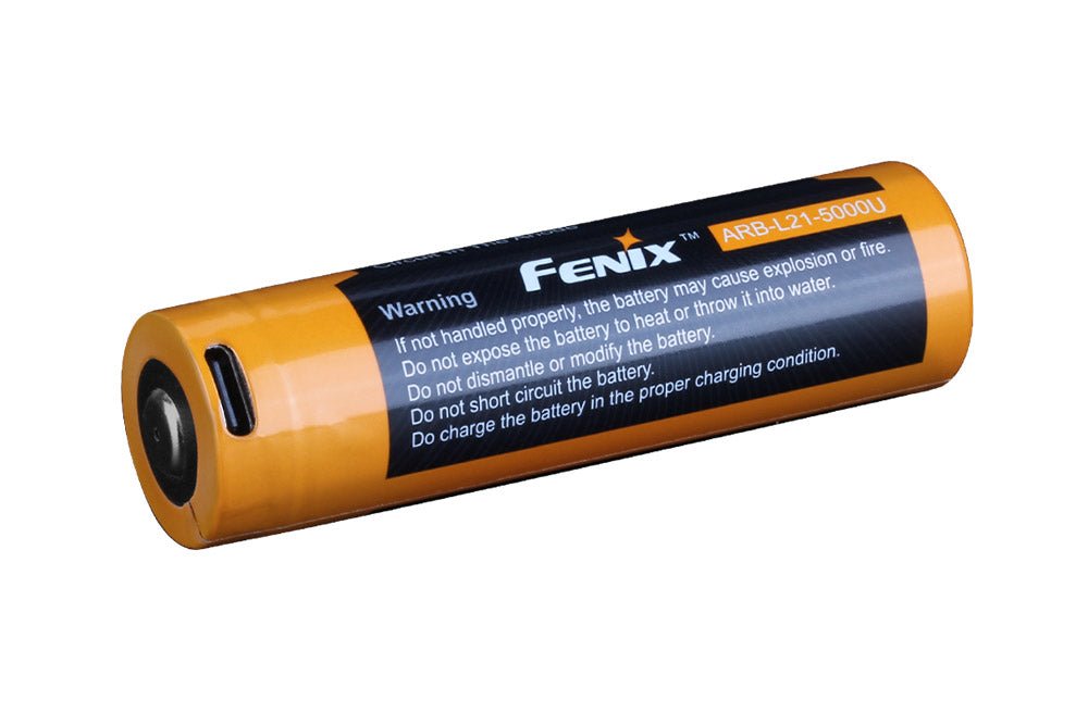 Fenix ARB - L21 - 5000U Rechargeable 21700 Battery - Angler's Pro Tackle & Outdoors