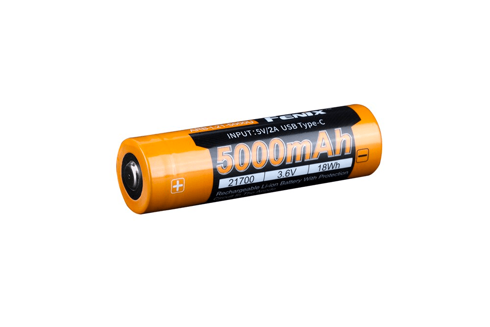 Fenix ARB - L21 - 5000U Rechargeable 21700 Battery - Angler's Pro Tackle & Outdoors