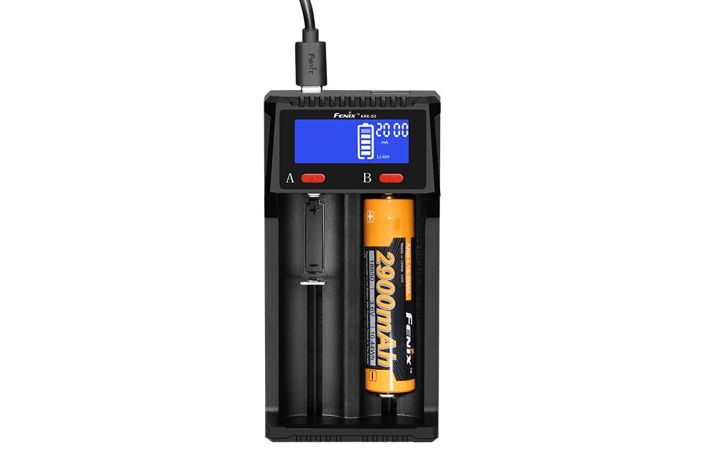 Fenix ARE - D2 Dual Channel Smart Battery Charger - Angler's Pro Tackle & Outdoors