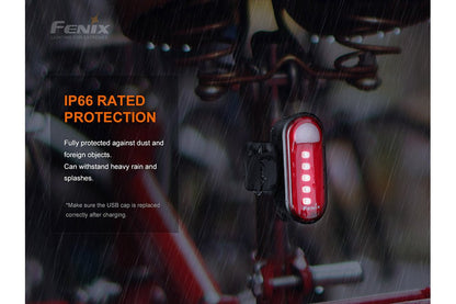 Fenix BC05R V2.0 Rechargeable Bicycle Tail Light - Angler's Pro Tackle & Outdoors