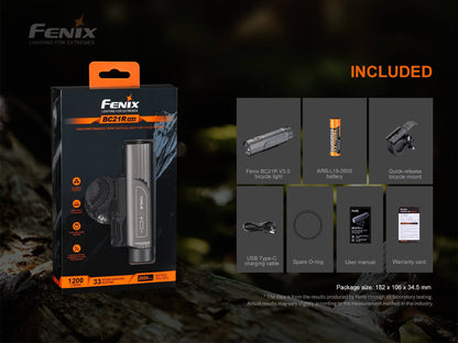 Fenix BC21R V3.0 LED Bike Light - Angler's Pro Tackle & Outdoors