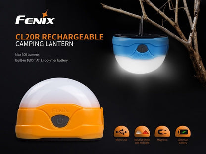 Fenix CL20R LED Rechargeable Camping Lantern - Angler's Pro Tackle & Outdoors