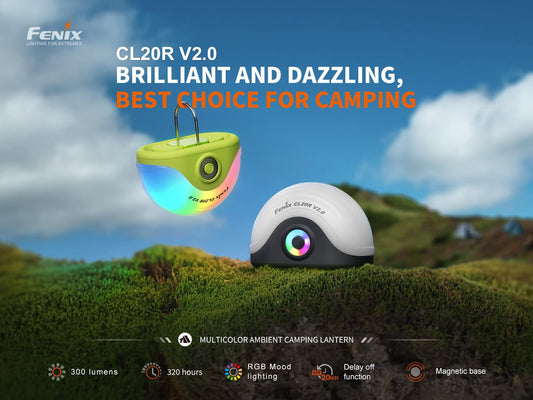 Fenix CL20R V2 Multicolor Camping Lantern - Angler's Pro Tackle & Outdoors