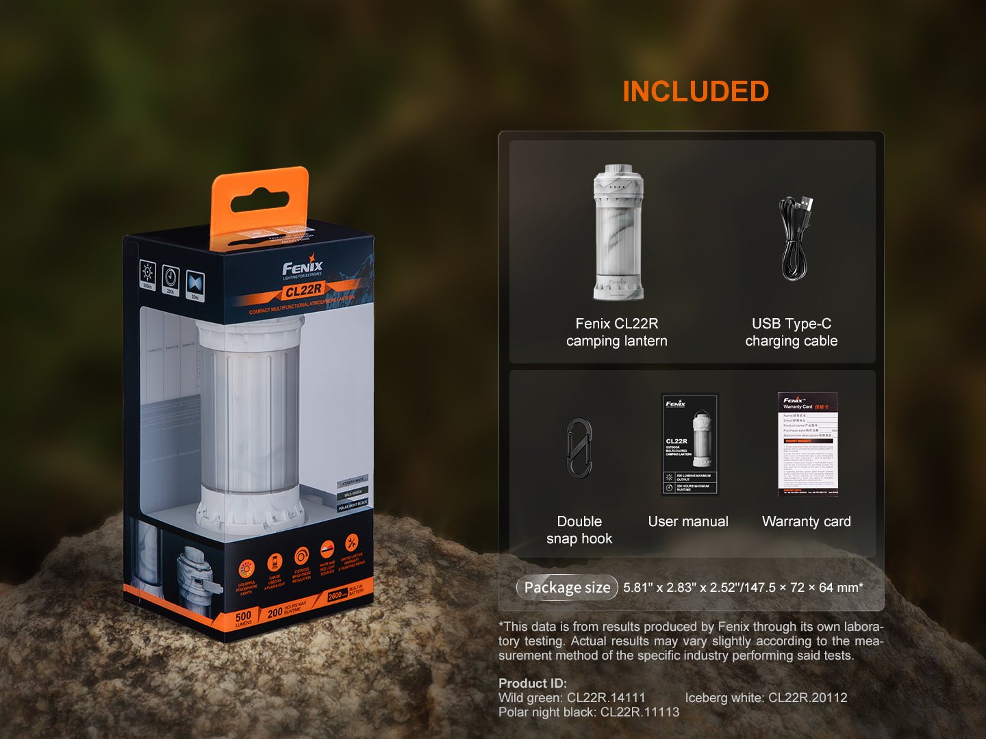 Fenix CL22R Camping Lantern - Angler's Pro Tackle & Outdoors